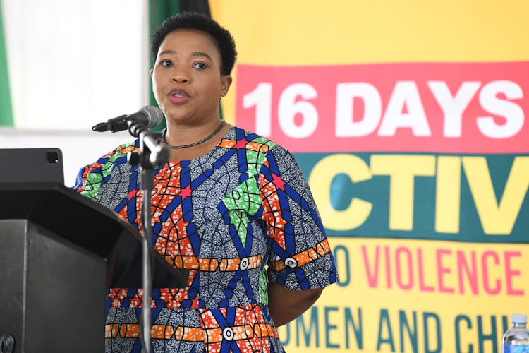 KwaZulu-Natal premier Nomusa Dube Ncube in Umlazi on Friday to launch the 16 days of activism for no violence against women and children campaign.