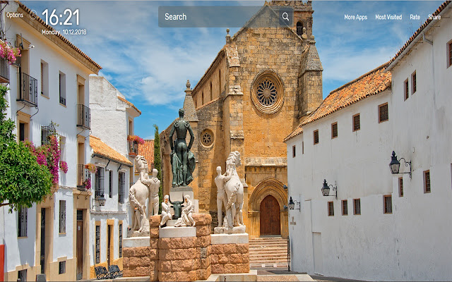 Statue Wallpapers NewTab Theme