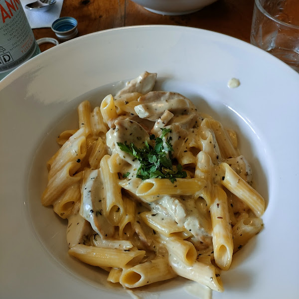 Gluten free cream penne di polo