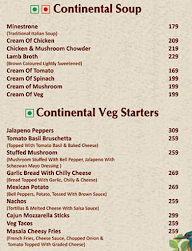 Bird Valley menu 2