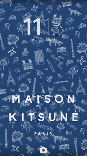 XPERIA™ Maison Kitsune Theme