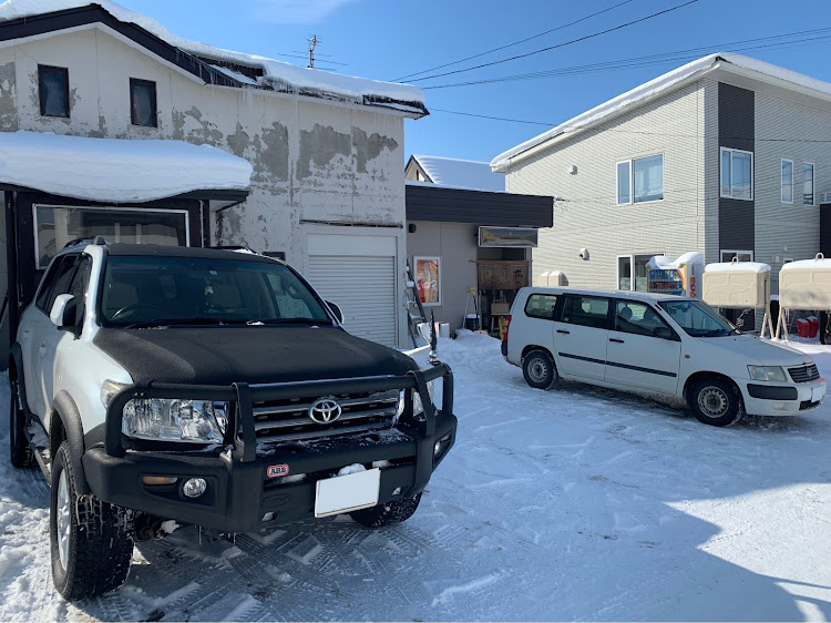 ランドクルーザーの北の大地・岩見沢・未来亭・メガ盛りに関するカスタム事例の投稿画像1枚目