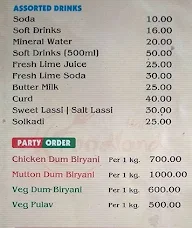 Foodland menu 2