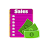 Simple sales tracker icon