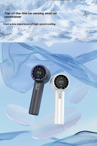 Title 9, Outdoor charging handheld mini portable fan, pe...