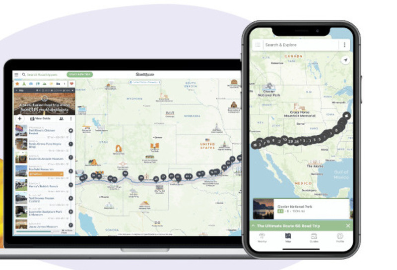 RV Navigation App Roadtrippers Pluss