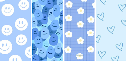 preppy pattern backgrounds blue