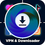 Cover Image of Download VPN Browser & Any Video Downloader 1.0 APK