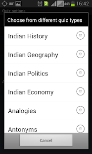 Competitive Exam Quiz India Screenshots 5