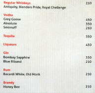 Slounge - Lemon Tree Hotel menu 3