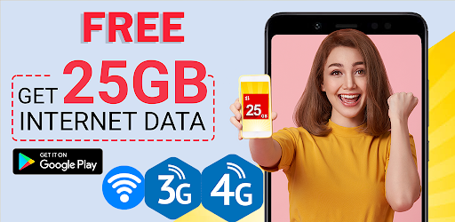 Daily 25 GB Internet Data App