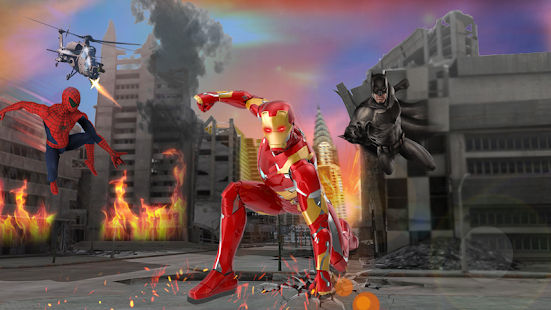Guardian Superhero Iron Games : Galaxy Hero 1.0.1 APK + Mod (Uang yang tidak terbatas) untuk android