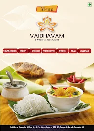 Vaibhavam Sweets & Restaurant menu 1