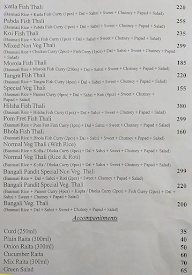 Bangali Pandit menu 4