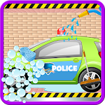 Police Car - Wash Games Apk