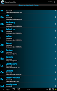 Electron Config Lite Screenshots 1