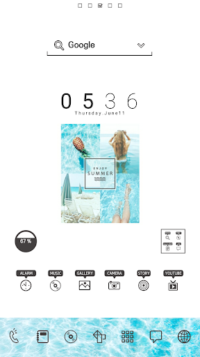 EnjoySummer DodolLauncherTheme