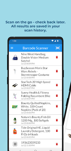 Screenshot Barcode Scanner - Price Finder