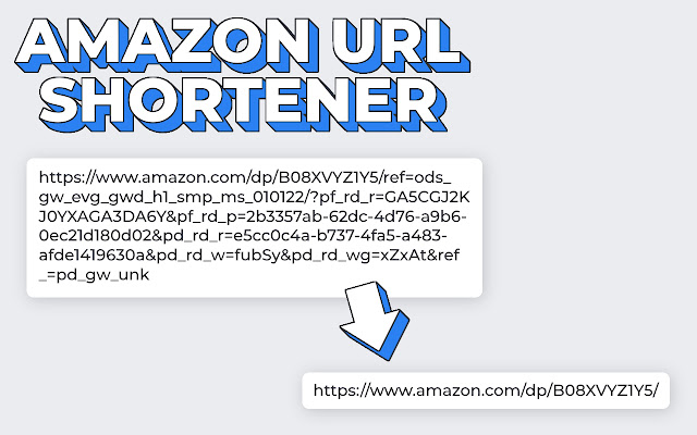 Amazon URL Shortener chrome extension