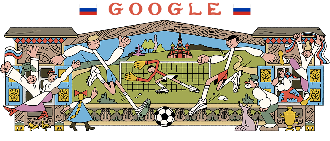 World Cup Doodle for Russia