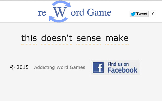 reWord Game chrome extension