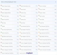Biryanipalayam Nest menu 3