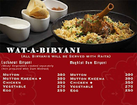 Wat-a-Biryani menu 4