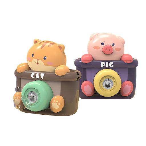 Title 2, Cartoon Animal Bubble Camera for Childrens Out...