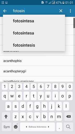 Kamus Biologi Offline