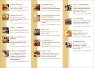 Wafficious Pancakes & Waffles menu 1