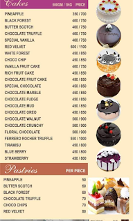 Onlinecake Bar menu 1