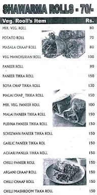 The Mirch Kabab menu 4