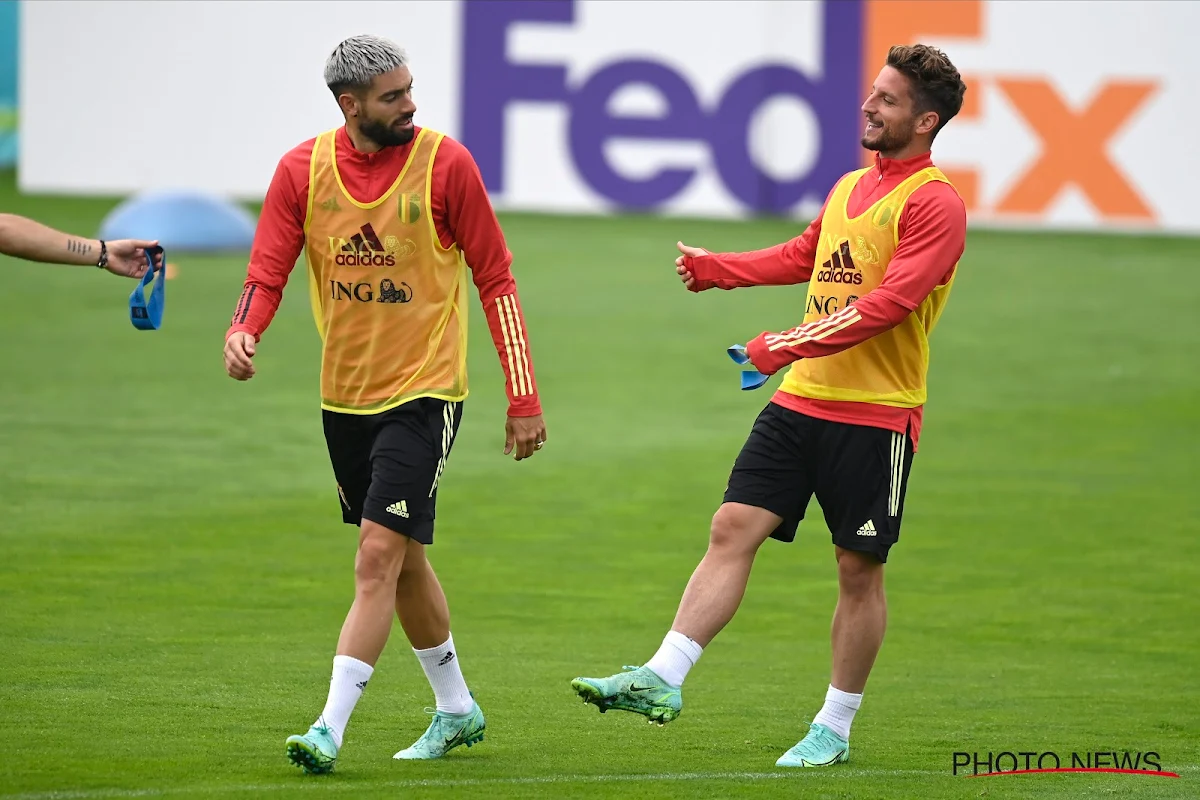 Mertens et Carrasco vont devoir se réveiller ... surtout si Eden et Kevin ne reviennent pas de suite