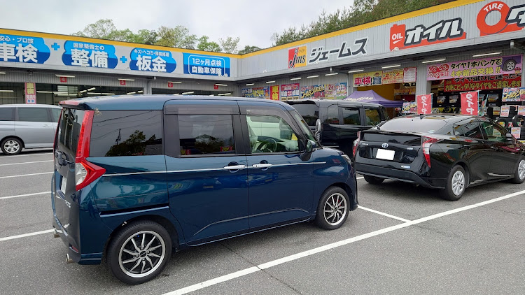 トールのSUBARUエンブレムのトール・SUBARU・SURUGA SPEED PFSループマフラー改に関するカスタム事例の投稿画像2枚目