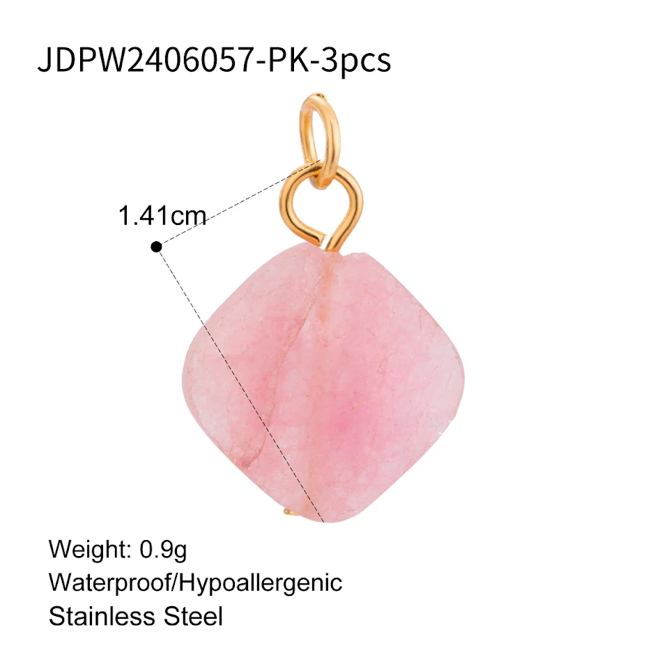 Accesorios Adorables para Adornos DIY en Acero Inoxidable Dorado 18K Crea Joyas Únicas y Personalizadas para Decorar tu Hogar