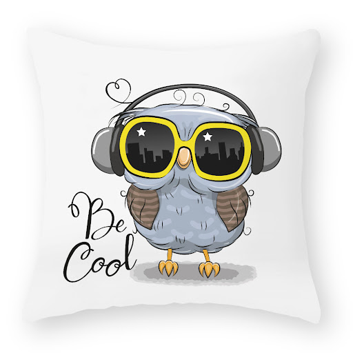 Title 14, Cute Owl Peach Skin Pillow Case. Soft, comforta...