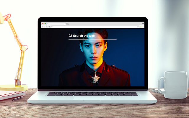 Vixx Hong-bin New Tab Theme