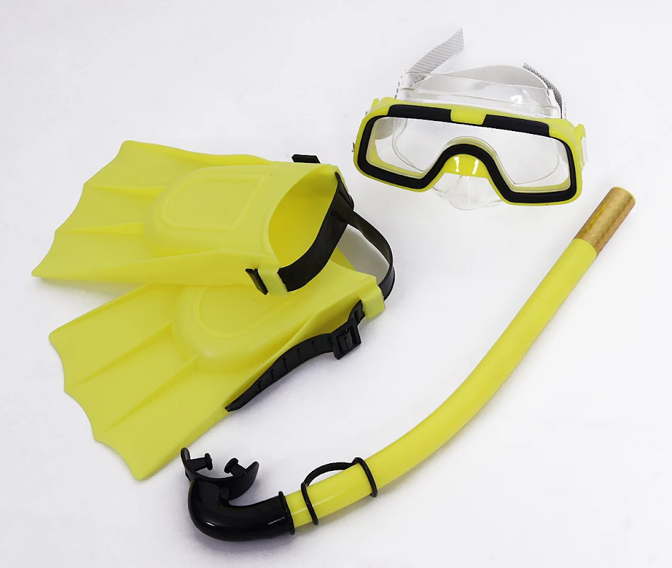 Occhiali da nuoto e immersione con snorkel a respirazione facilitata, per bambini e adulti, perfetti per snorkeling e nuoto in mare.