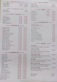 Friends South Indian Restaurant menu 1