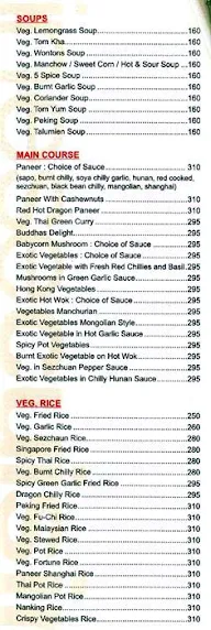 5 Spice menu 6