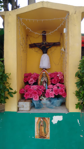 Cristo Negro Y Virgen De Guadalupe