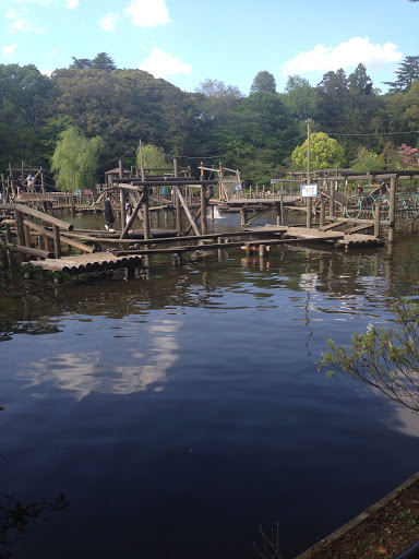 清水公園水上アスレチック