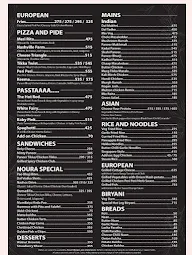 The Droots menu 3