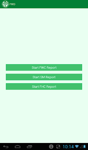 PWD Monitoring Application