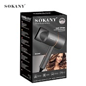 Máy Sấy Tóc, Tạo Kiểu Tóc Sokany Sk - 2202 Máy Uốn Sấy Tạo Kiểu Ion Âm 2 Chiều Chống Khô Tóc, Chất Liệu Hợp Kim Và Nhựa