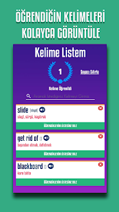 Word Reminder - İngilizce Kelime Öğren Screenshot