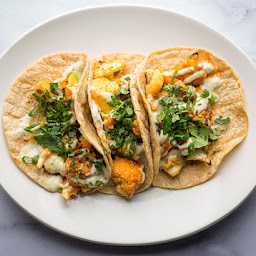 Buffalo Cauliflower Tacos