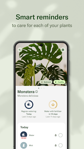 Screenshot Planta - Care for your plants