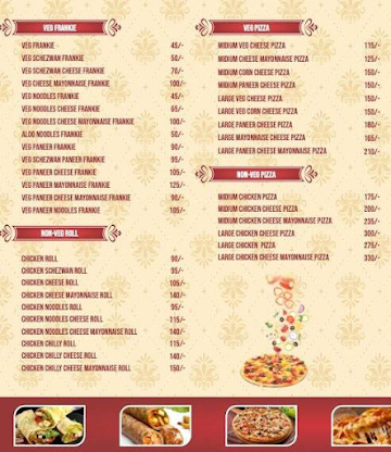 Amantran Family Restaurant menu 