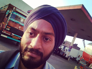 Baljeet Singh at Indian Oil,Gulzar Service Station, Industrial Area,  photos